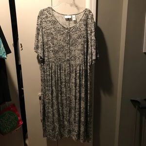 Animal print dress